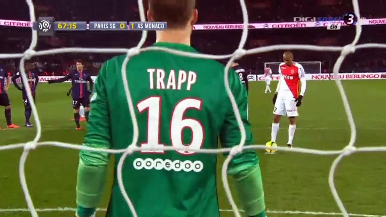 0-2 Fabinho Goal HD - Paris Ssaint Germain v. AS Monaco 20.03.2016 HD