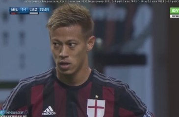 本田圭佑タッチ集 ラツィオ戦 Keisuke Honda vs Lazio 20.03.2016