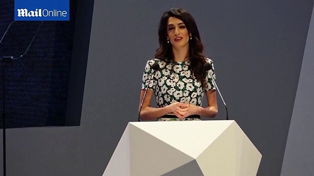 Amal Clooney urges Gulf leaders to 'reinforce' human rights
