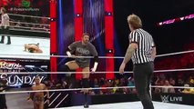 WWE RAW Roman Reigns vs Rusev January 18, 2016