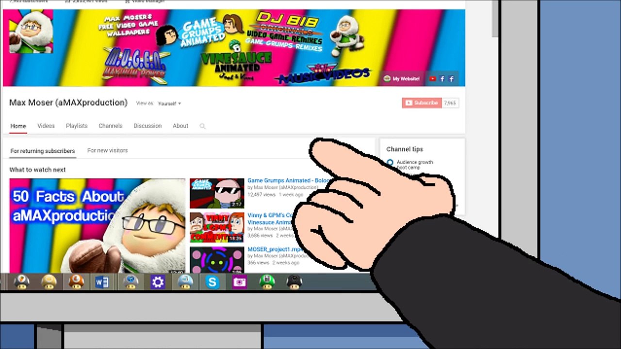 Vinesauce Animated Joels Bad Animation