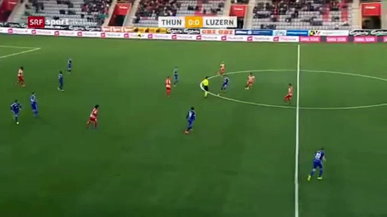 FC Thun 0:1 Luzern Goal