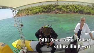 hua hin divers open water course