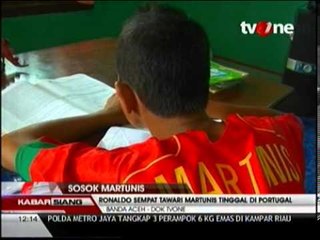 Martunis, Korban Tsunami Aceh yang Menginspirasi CR7
