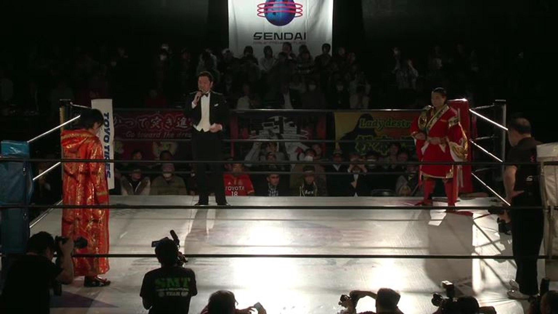 {Sendai Girls} Meiko Satomura Vs. Syuri (3/11/16)