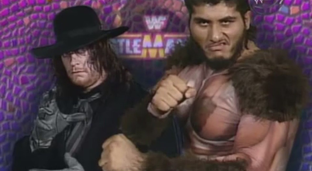 The Undertaker vs. Giant Gonzalez | Rope Break #2 (MuesProductions)