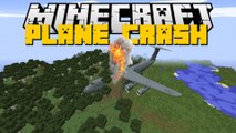Minecraft: PLANE CRASH MOD (Helicopters, Planes, Boats Mod & MORE) Mod Showcase