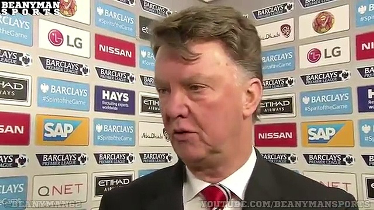 Man City 0-1 Man Utd - Louis van Gaal Post Match Interview - A Very Proud Manager