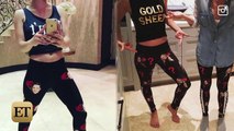 Kaley Cuoco Flaunts Toned Abs in New Custom Bachelor Finale Leggings!