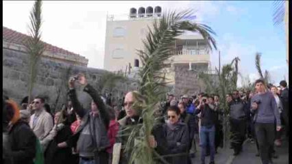 La seguridad marca el Domingo de Ramos en Jerusalén