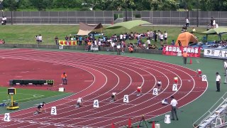 神奈川県選女子200m決勝 長谷川美里(日体大) 24.55( 3.0)