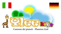 Canzone dei pianeti Planeten Lied Zweisprachiges Kinderlied Italiensch Deutsch Yleekids