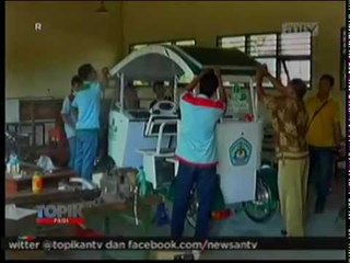 Becak Wisata Tenaga Surya