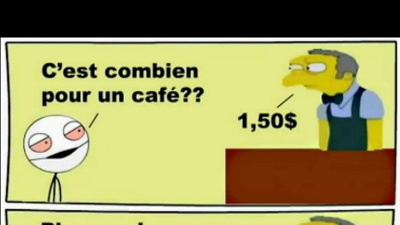 C’EST COMBIEN POUR UN CAFÉ?