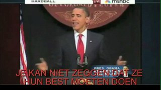 OBAMA AAN DE OUDERS