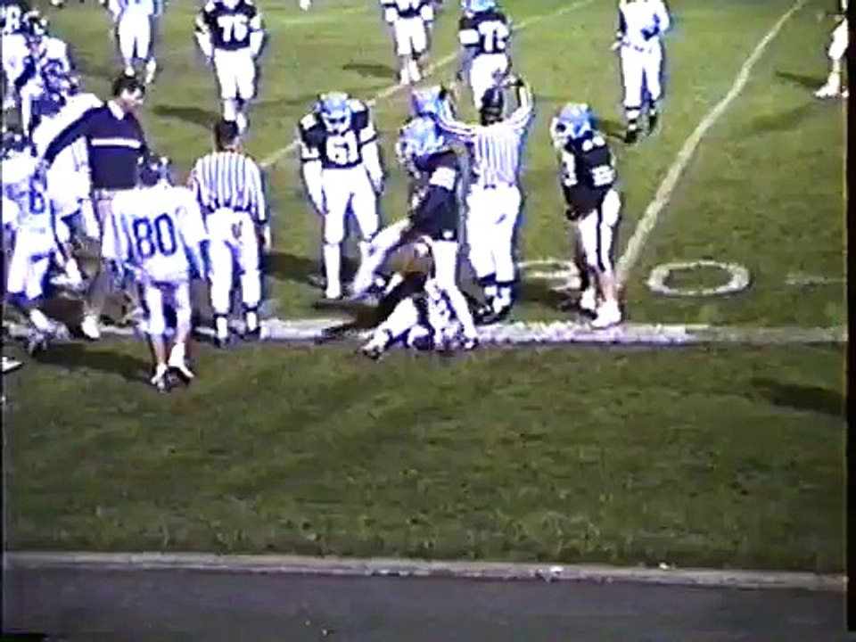 Football Hit Causes 2 Broken Collarbones.