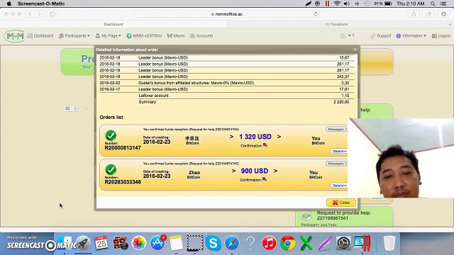 MMM Testimonials 2220 USD, It Pays