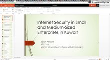 Internet Security in Small and Medium-Sized Enterprises in Kuwait