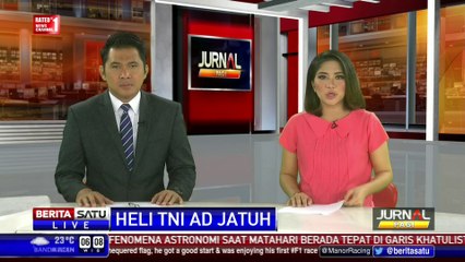 Helikopter TNI AD Jatuh Diduga Akibat Cuaca Buruk