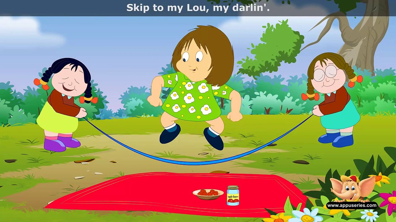 Skip to My Lou | English nursery rhyme | children songs with lyrics