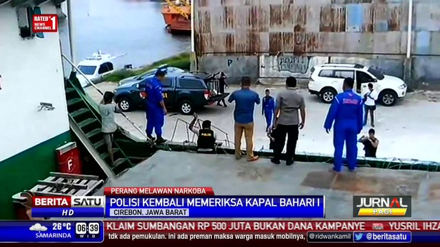 Polisi Periksa Kapal Bahari I yang Membawa 46 Kg Sabu