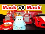 Disney Pixar Cars Mack Racing Mack Transporter with Lightning McQueen, Mater and R/C Corvette