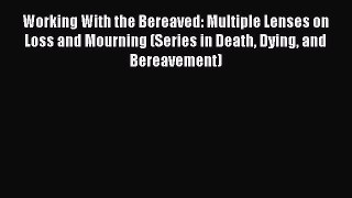 Download Working With the Bereaved: Multiple Lenses on Loss and Mourning (Series in Death Dying