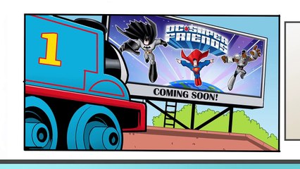 DC Super Friends™ MINIS Mash Ups Origin Story! I Thomas & Friends