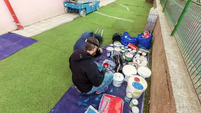 Графити с героите на „Време за приключения в София! | Cartoon Network