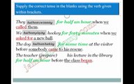 We buy with money | Exercise | Past Perfect Continuous Tense