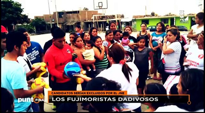 PUNTO FINAL 20-03-2016 : Candidatos de Keiko Fujimori en capilla por entrega de dádivas