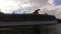 Cruise ship Carnival Legend arrived in Amsterdam 10-09-2013