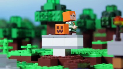 LEGO® Minecraft Where Will You Go Next Stop Motion trailer