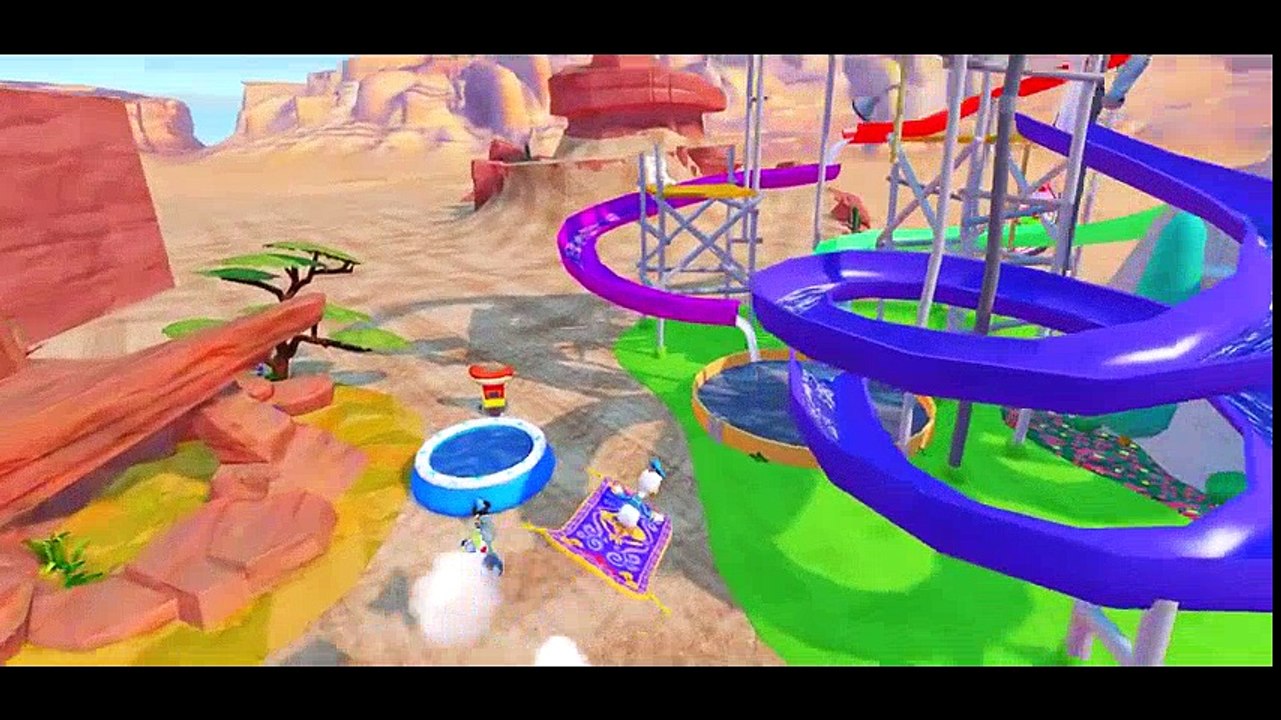 Disney's Mickey Mouse & Donald Duck in Radiator Springs ! with Gray HULK and Nursery Rhymes  Old Cartoons