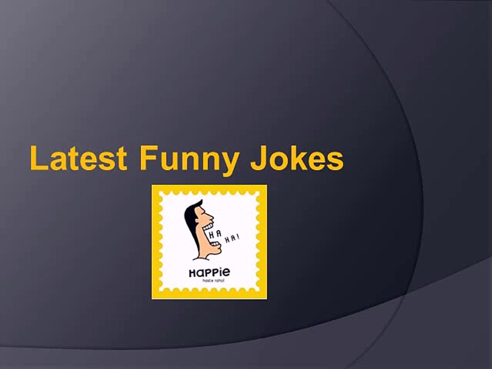 Latest Funny Jokes