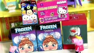 Frozen Vinylmation Limited Edition Vinyl Figures, Disney Tsum Tsum Chocolate Surprise eggs - YouTube