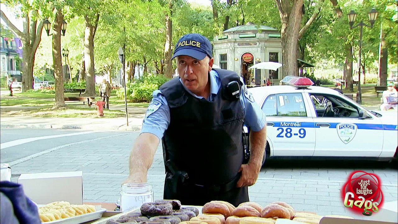 Angry Cop Goes INSANE for Donuts