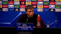 Luis Enrique: “Es una gran noche para nostoros”