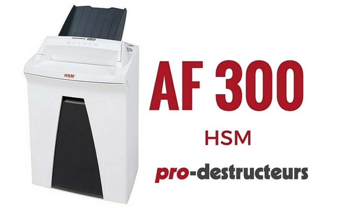 Destructeur de documents Automatique HSM AF300