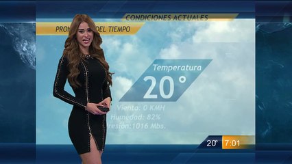 Yanet Garcia y El Avance Del Pronostico Del Tiempo 13-Dic-2014 19:00 PM Full HD Full HD