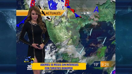 Yanet Garcia y El Pronostico Del Tiempo 13-Dic-2014 09:00 AM Full HD