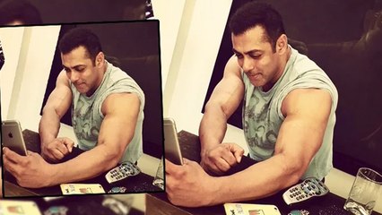 Salman Khan Flaunts His HUGE BICEPS In A SULTAN SELFIE