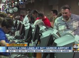 Sky Harbor busy Sunday, Monday