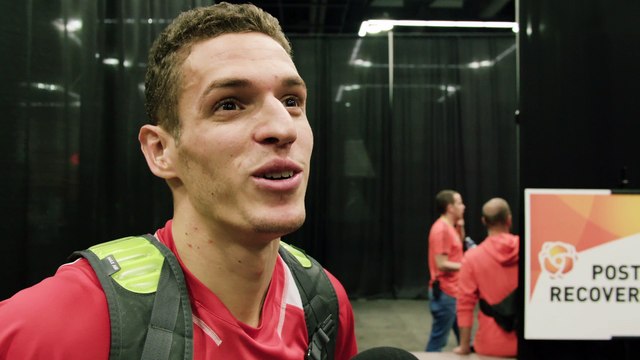 Relais 4x400 m: réaction de Dylan Borlée