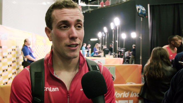 Relais 4x400m: réaction de Robin Vanderbemden