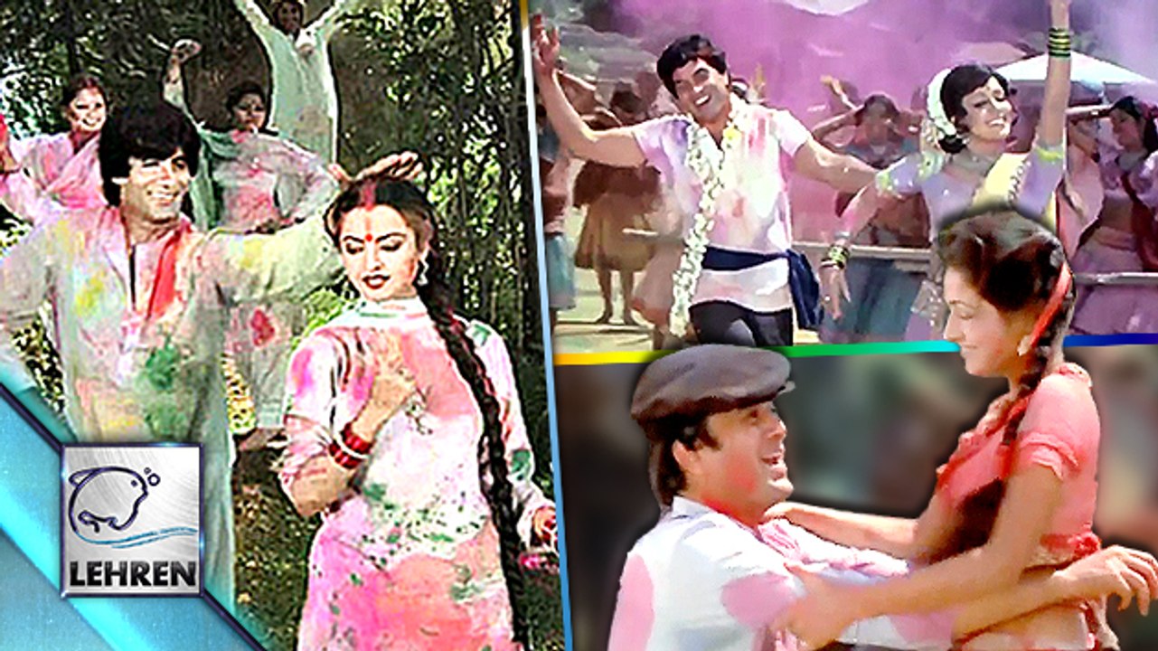 Bollywood Celebrates HOLI In Its Film