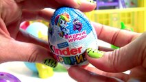 Teletubbies Play-Doh Surprise Eggs MLP Kinder My Little Pony, Nickelodeon Peppa Pig, Disney toys - YouTube