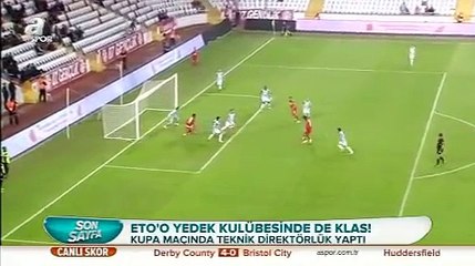 Etoo yönetti Antalyaspor kazandı