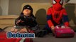 Spiderman vs Batman In Real Life Mini Superheros Trailer Movie unboxing RARE KINDER Surprise Egg