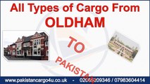 Pakistan Cargo Service, Oldham to Pakistan Cargo, Sea Cargo from Oldham to Pakistan, Air Cargo to Pakistan from Oldham,